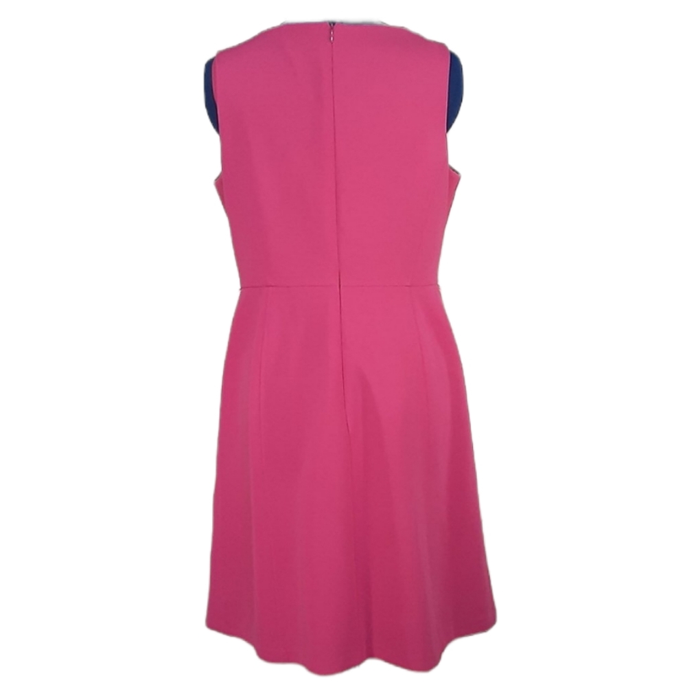 💕INC Fuchsia Keyhole and Sleeveless Dress💕Size 12 - Picture 2 of 3
